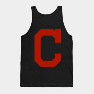 RED LETTER "C" Tank Top